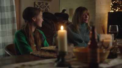 And then I got him
turned around and we went - A Cowboy Christmas Romance