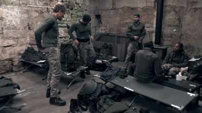 And then I have a single dip policy - Celebrity SAS: Who Dares Wins
