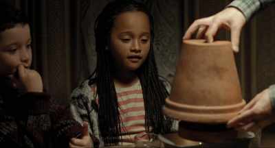 And then I put this big pot over the top. - I, Daniel Blake