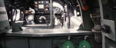 And then I had to get over the main spar - Lancaster