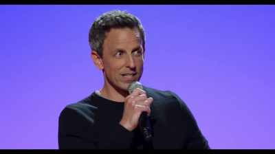 And then I would say,
"Have you looked out both windows?" - Seth Meyers: Lobby Baby