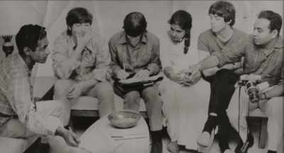 And then I'm always asked, - The Beatles and India