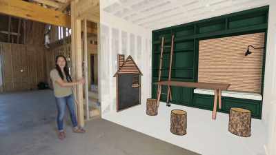 And then I'm thinking he can
cut out these really cute - Fixer Upper: Behind the Design