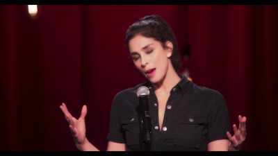 - And then in the... All right.
- [audience clapping] - Sarah Silverman: A Speck of Dust