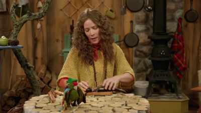 And then insert the fillet
knife into the anus, - At Home with Amy Sedaris