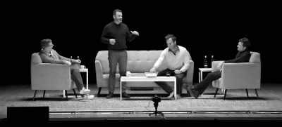 And then Jennifer Aniston
comes out - SmartLess: On the Road