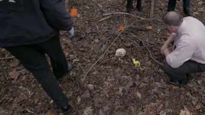 AND THEN, JUST ADJACENT TO THAT,
THERE WAS THIS SKULL. - Casey Anthony: An American Murder Mystery