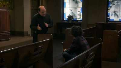 And then later, when you're
closer and she trusts you -- - The Conners