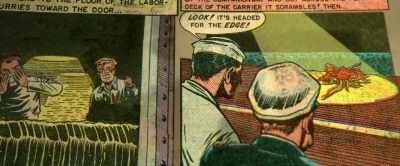 And then it literally
scamper across the deck - Memory: The Origins of Alien