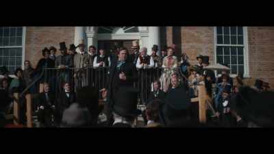 And then Mr. Lincoln
submerged for a time, - Abraham Lincoln