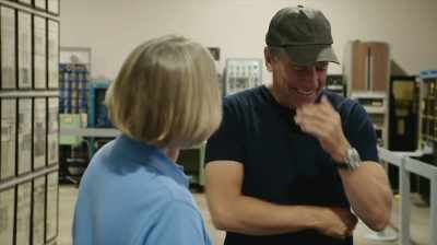 And then, of course,
it goes into, - Six Degrees with Mike Rowe