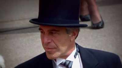 And then, of course, the other
great glue between them - Prince Andrew: Banished