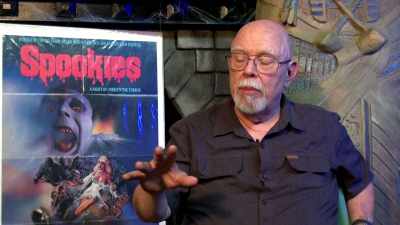 - And then, of course,
they wound up shooting - Twisted Tale: The Unmaking of Spookies