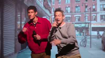 And then another one would be like,
"It should go"... - Beastie Boys Story