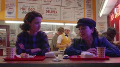And then she passes out,
pisses herself, - The Marvelous Mrs. Maisel