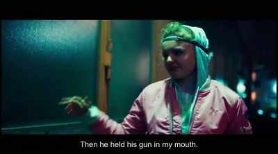 And then he put his gun..,
in my mouth, right? - Tiger Girl