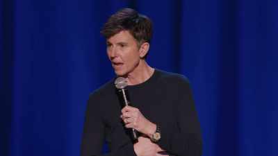 And then Reese started
talking about the TV show - Tig Notaro: Hello Again