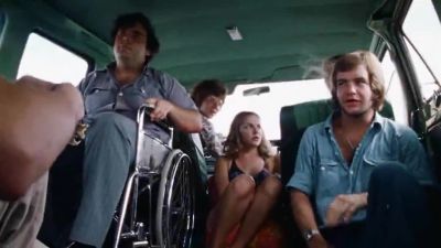 And then retract it - The Texas Chain Saw Massacre