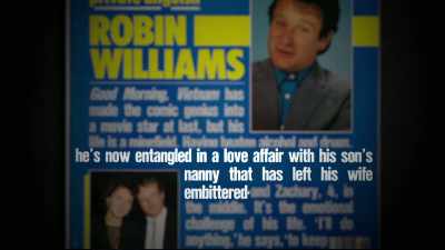 And then Robin
and Marsha started up
a relationship. - Robin Williams: Come Inside My Mind