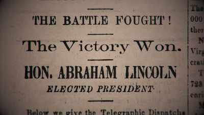 And then he runs
home, as he says, - Abraham Lincoln