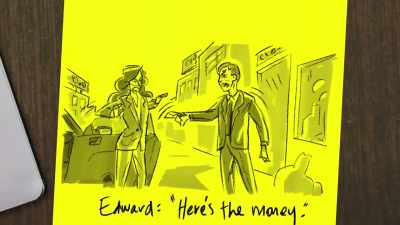 And then he says,
"Here's the money." - The Movies That Made Us