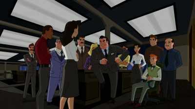 And then Superman was like,
it's up to you, Sid. - Justice League Action