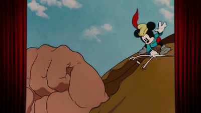 And then that's when Mickey
comes in to his arm right here. - Mickey: The Story of a Mouse