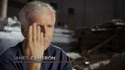 And then the bow breaks off,
sinks straight down, - Titanic: 20 Years Later with James Cameron