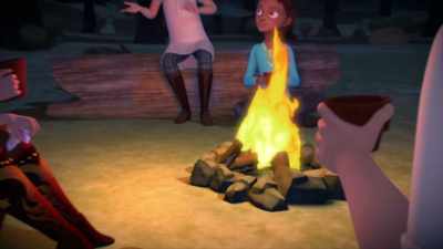 And then the crystals were all, "Sparkle." - Spirit: Riding Free