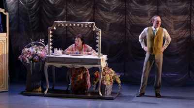 And then the fabulous
magic Nick Arnstein showed up! - Funny Girl