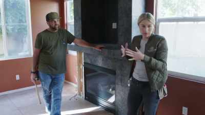 And then for the fireplace, - Help! I Wrecked My House