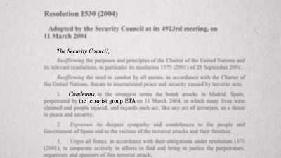 And then
the government insisted - 11M: Terror in Madrid