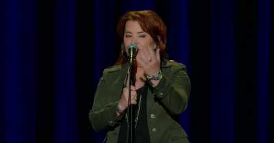 And then the person shellacked that - Kathleen Madigan: Hunting Bigfoot