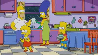 And then there were these tiny moose
and Mr. Burns was cool. - The Simpsons: The Past and the Furious
