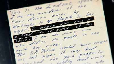 And then there were
two other letters - Myth of the Zodiac Killer