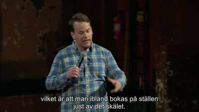 And then there's this odd thing
about not cursing, - Mike Birbiglia: Thank God for Jokes