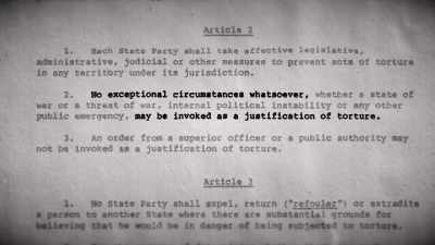 And then there's
the second part of it - The Forever Prisoner