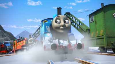 And then Thomas will be
the first railway engine - Thomas & Friends: Big World! Big Adventures! The Movie
