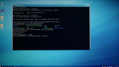 And then transfer
the existing site - Mr. Robot
