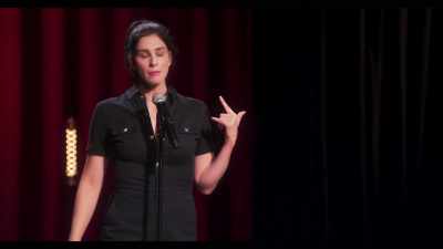 And then, uh, you see me,
like, getting wheeled out. - Sarah Silverman: A Speck of Dust