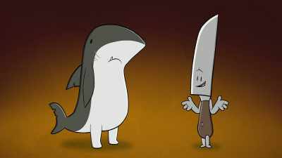 "And then, um, uh-oh, I lost my keys!" - The Epic Tales of Captain Underpants
