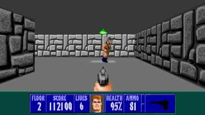 And then, very much with Wolfenstein 3D, - FPS: First Person Shooter