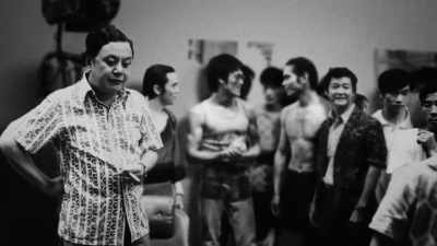 And then he visited
us at Shaw Studios. - Enter the Clones of Bruce