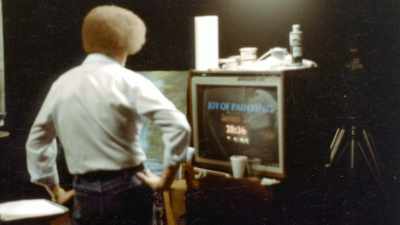 And then we wash our brushes,
as you know, with odorless thinner. - Bob Ross: Happy Accidents, Betrayal & Greed