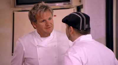 AND THEN WE KEPT
OUR HEADS DOWN, - Kitchen Nightmares