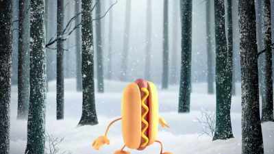 And then she went home at last, - A Frozen Christmas 2