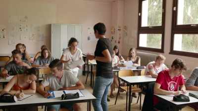 And then we're going to write
an essay on the theme, OK? - Being 17