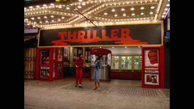 And then, with his red jacket
for that theater, - Thriller 40