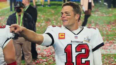 And then he would look at me and - Becoming the G.O.A.T.: The Tom Brady Story