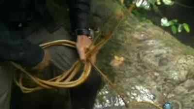 AND THEN YOU'RE WELL-SUPPORTED. - Man vs. Wild